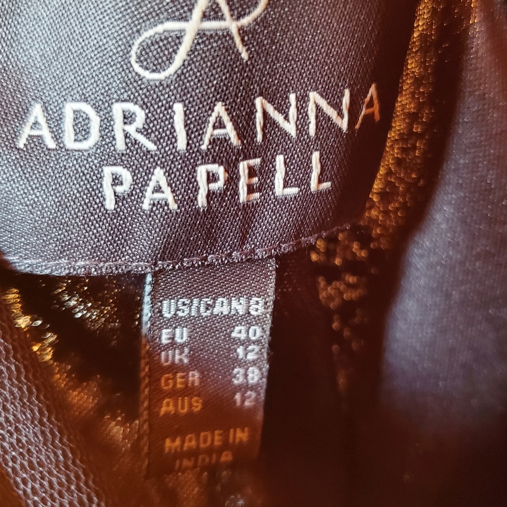 Adrianna Papell Beaded Gown - Picture 5 of 8